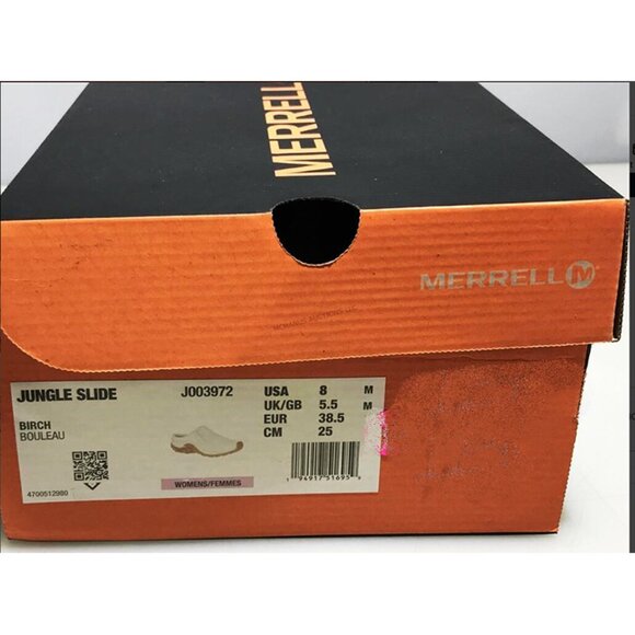 Merrell Womens Jungle Slide Birch Clogs Shoes 8 M NIB New